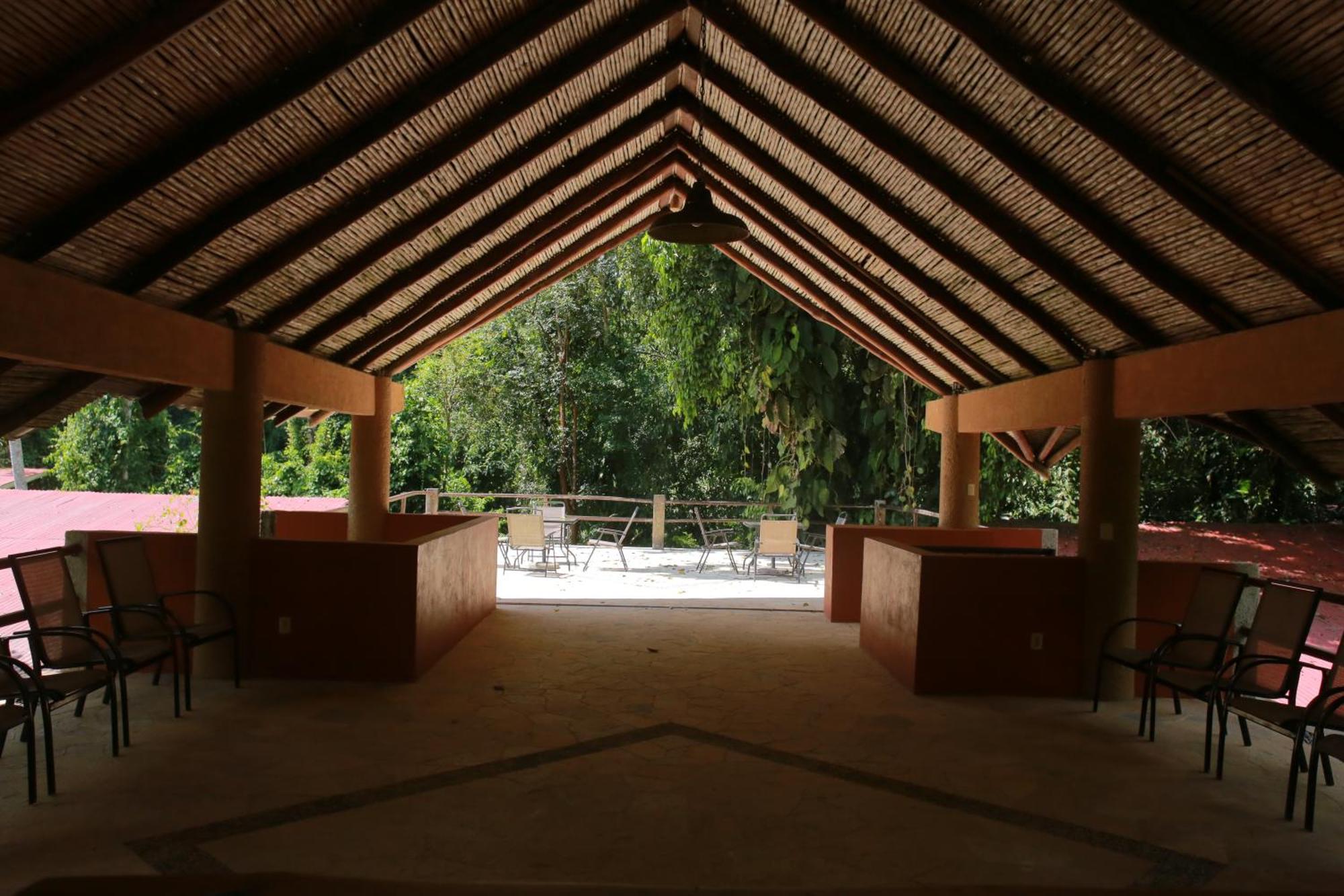 Canto De La Selva Jungle Lodge Selva Lacandona Chiapas Galaxia Eksteriør bilde